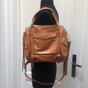 REBECCA MINKOFF satchel in tan